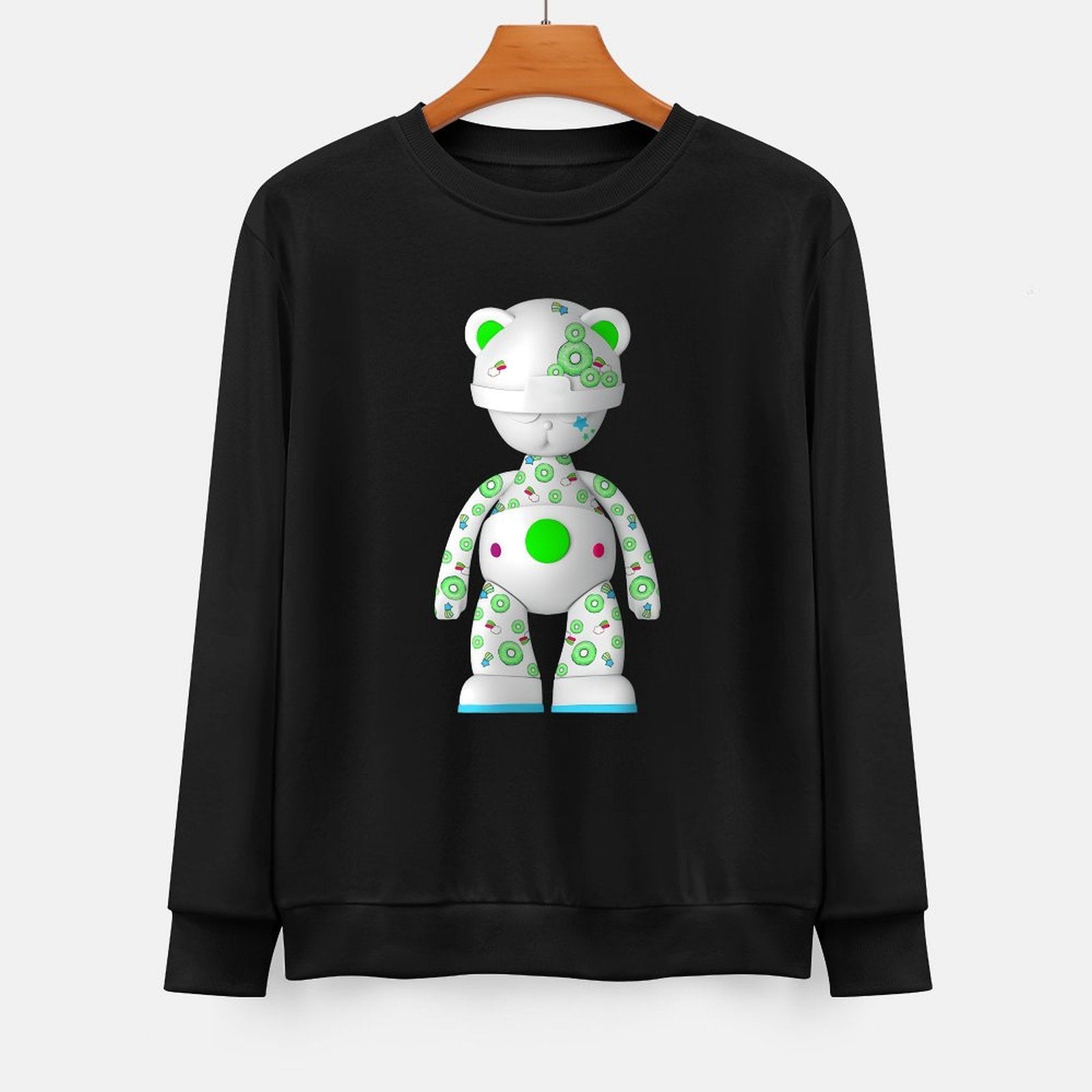 Long Sleeve With Front PatternDaily Fade-Resistant